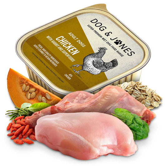 Chicken & Rabbit with Exotic Superfoods for Adult Dogs