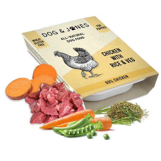 Chicken with Rice & Veg for Puppies