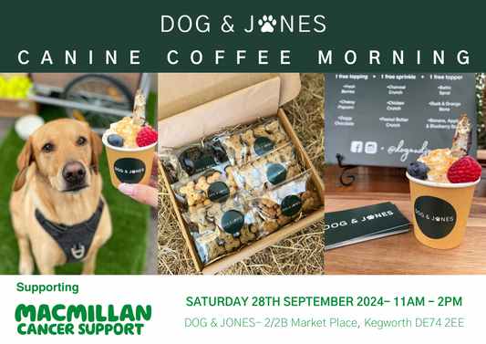 Join us for our Canine Macmillan Coffee Morning