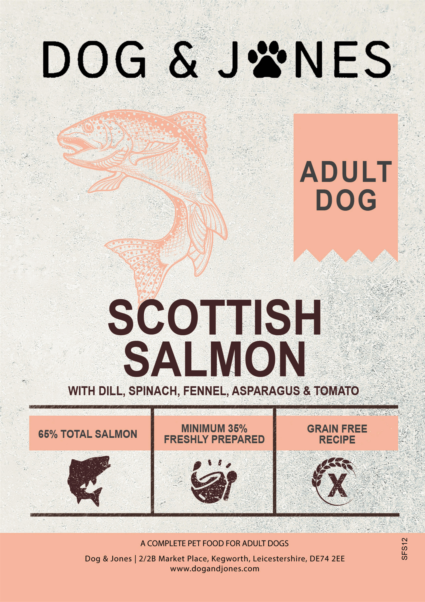 Dog & Jones Superfood Scottish Salmon For Adult Dogs