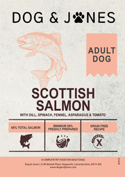 Dog & Jones Superfood Scottish Salmon For Adult Dogs