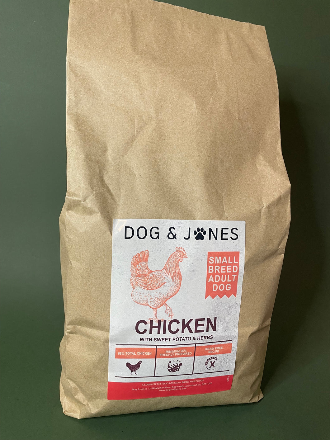 Dog & Jones Grain Free Small Breed Chicken For Adult Dogs