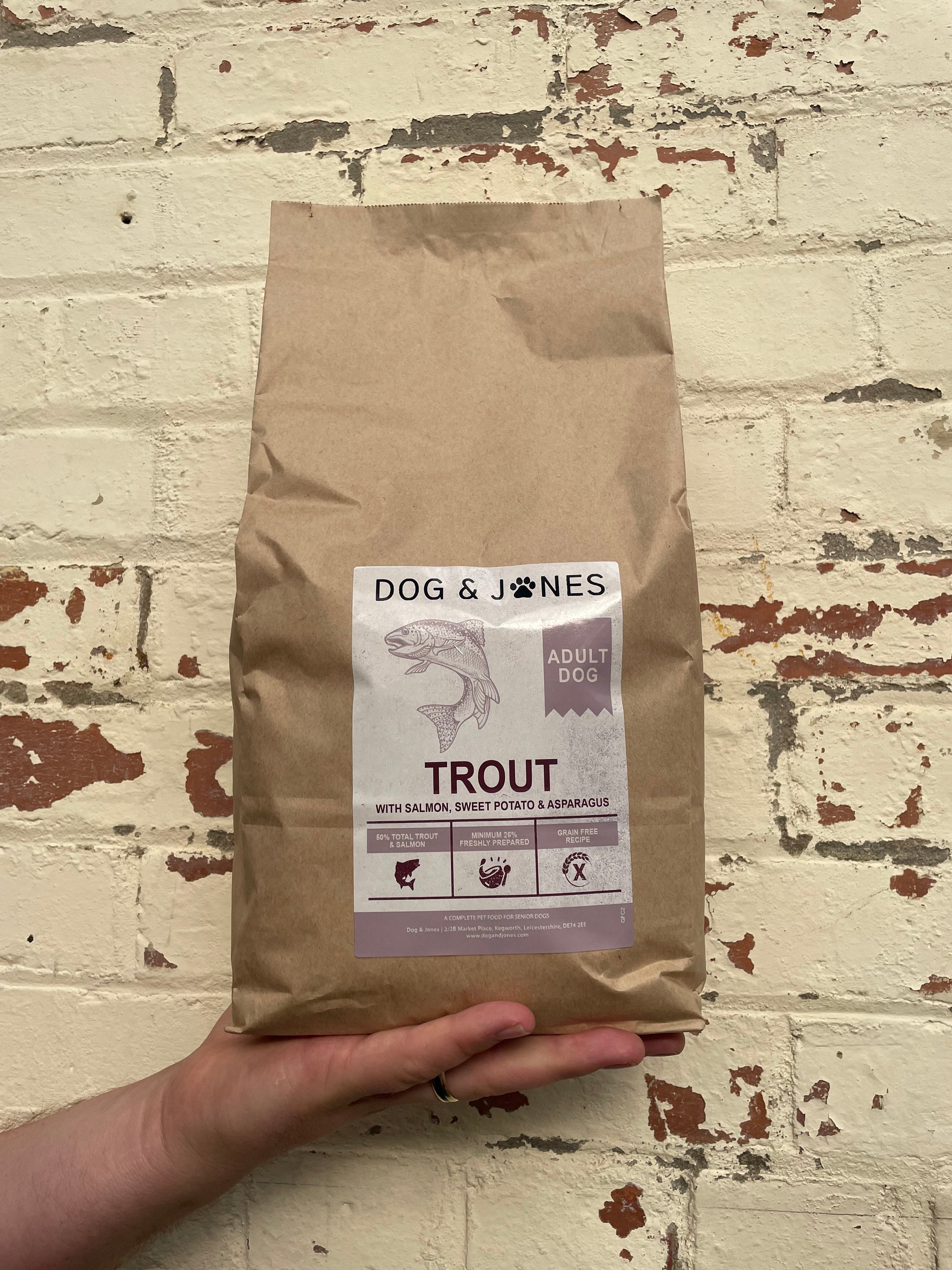 Dog Jones Grain Free Trout For Senior Dogs