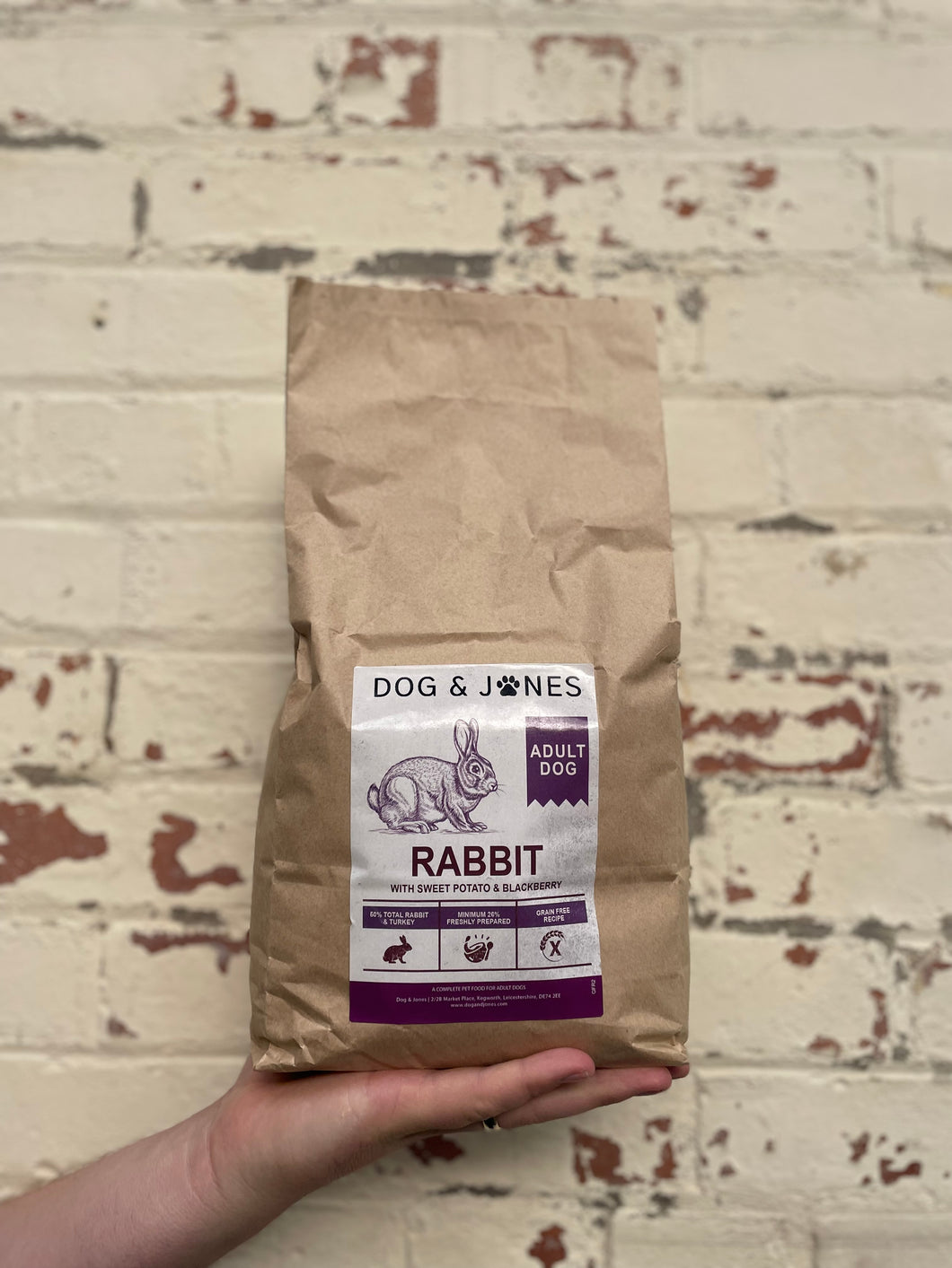 Dog & Jones Grain Free Rabbit For Adult Dogs