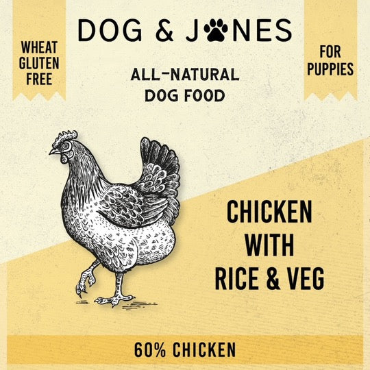 Puppy Chicken with Rice & Vegetables