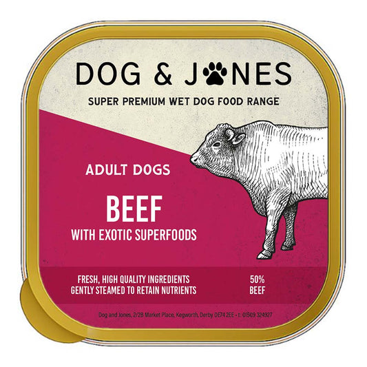 Beef with Exotic Superfoods for Adult Dogs