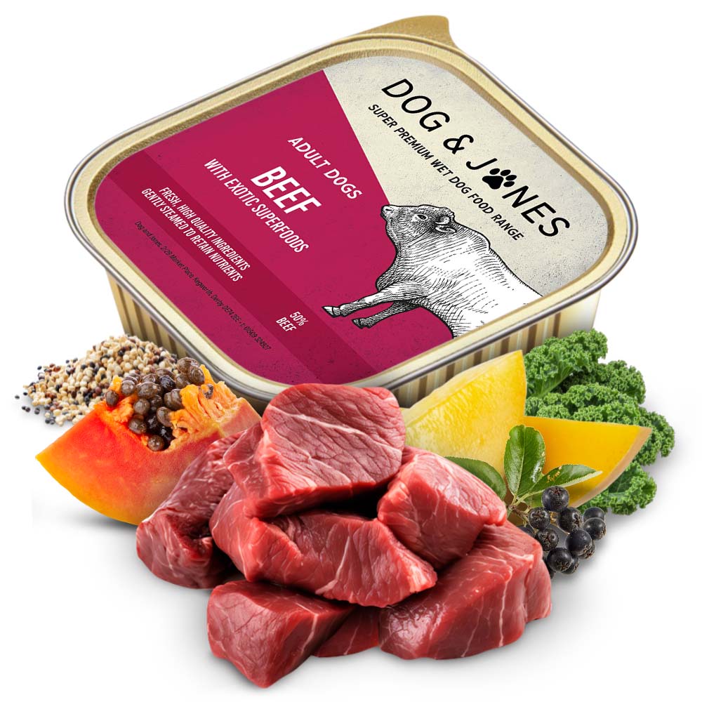Beef with Exotic Superfoods for Adult Dogs