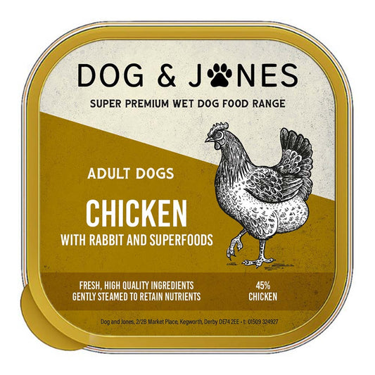 Chicken & Rabbit with Exotic Superfoods for Adult Dogs