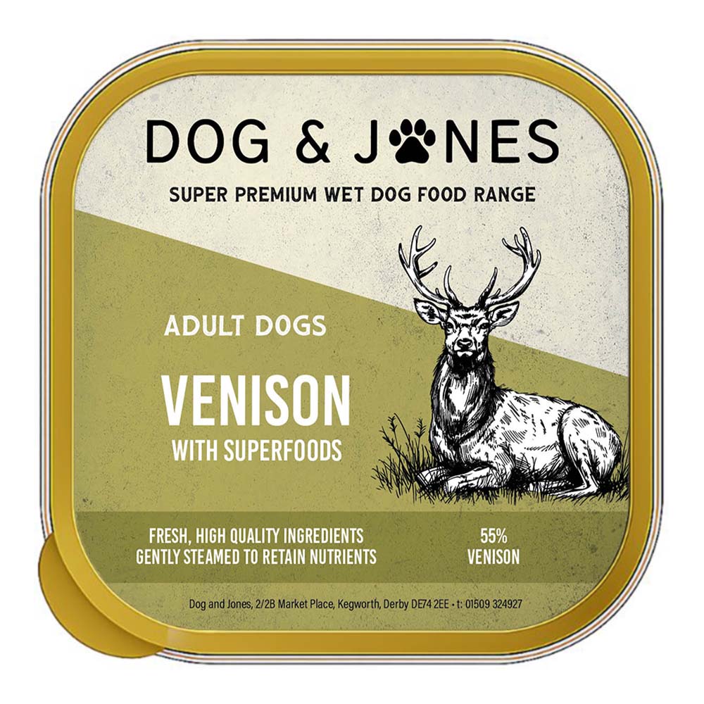 Venison with Exotic Superfoods for Adult Dogs