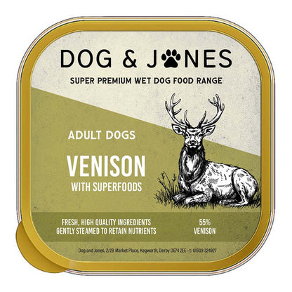 Venison with Exotic Superfoods for Adult Dogs