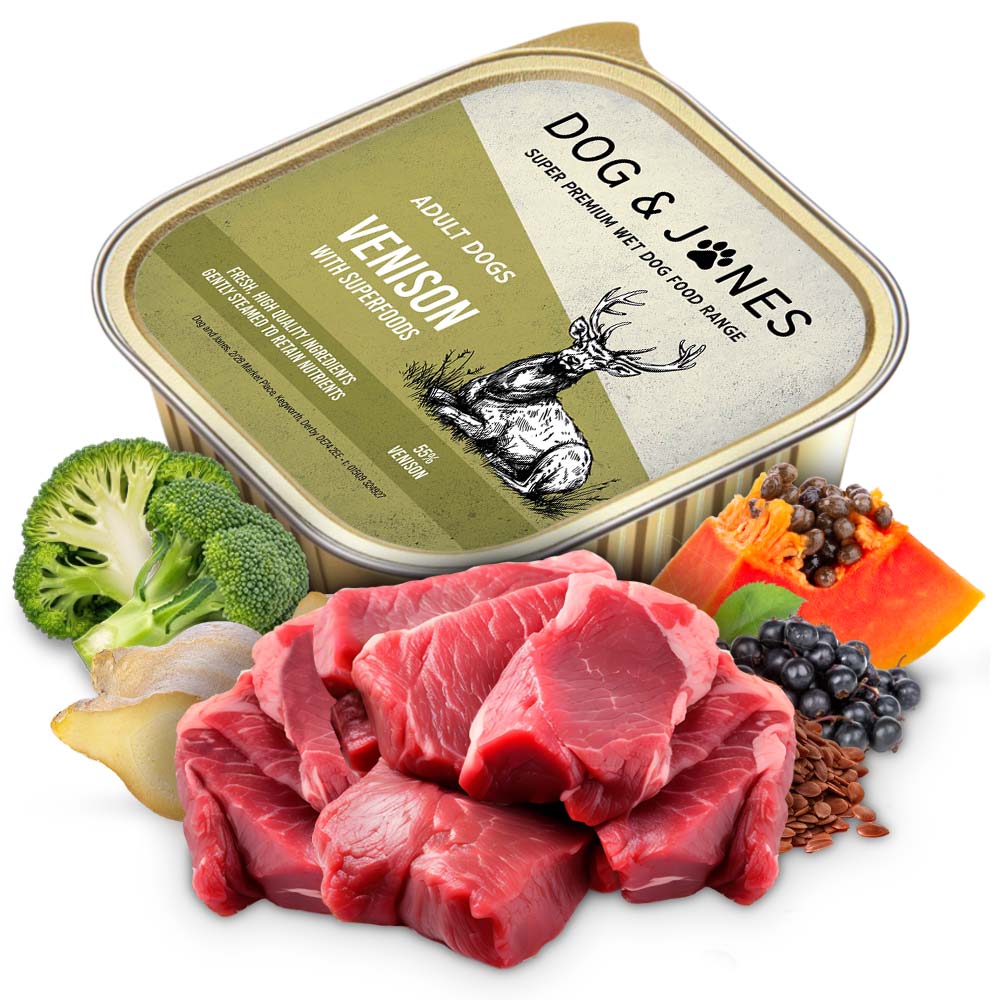 Venison with Exotic Superfoods for Adult Dogs