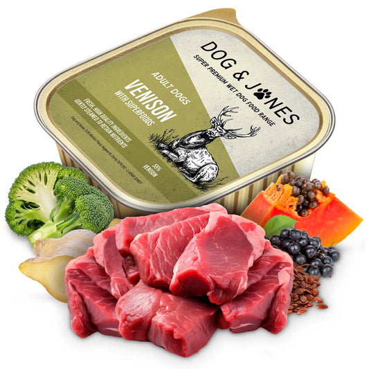 Venison with Exotic Superfoods for Adult Dogs