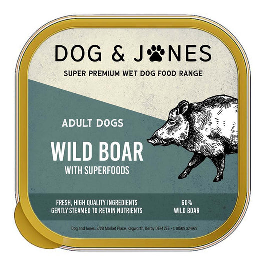 Wild Boar with Exotic Superfoods for Adult Dogs
