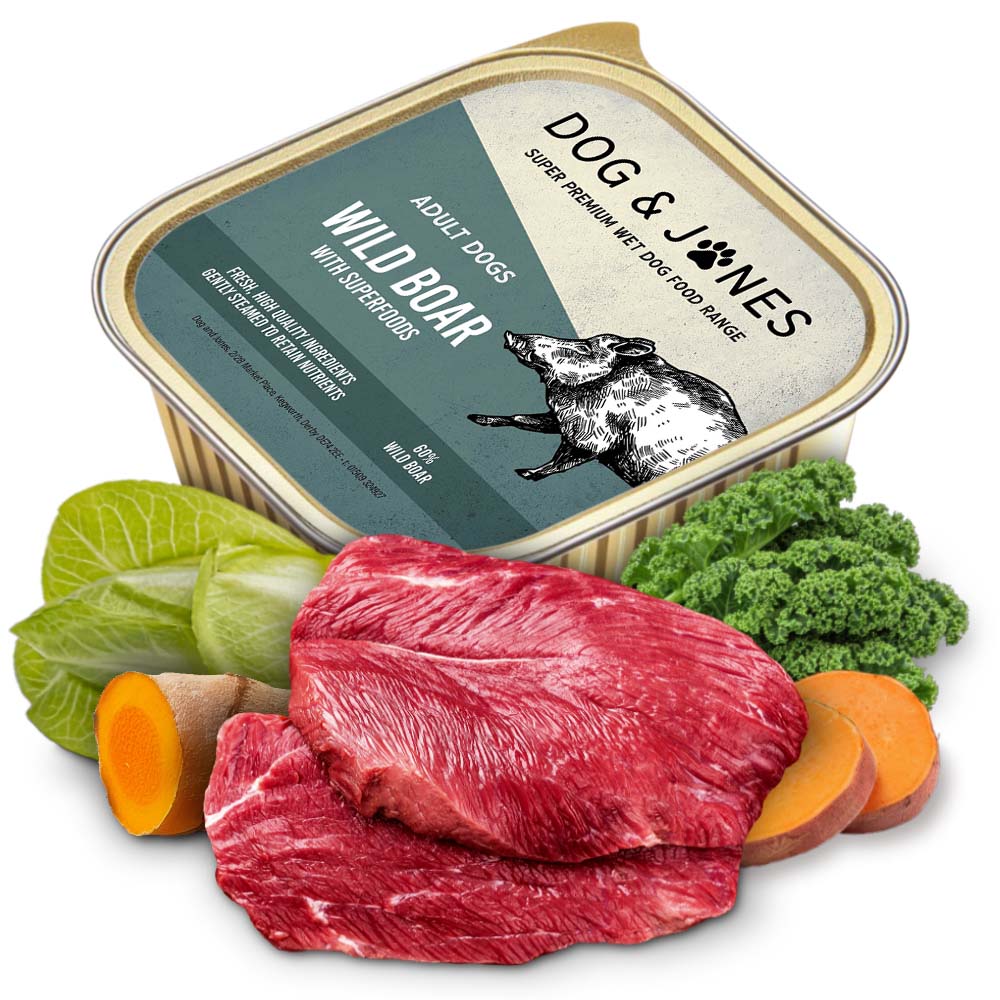 Wild Boar with Exotic Superfoods for Adult Dogs