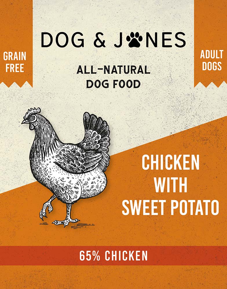 Chicken with Sweet Potato for Adult Dogs