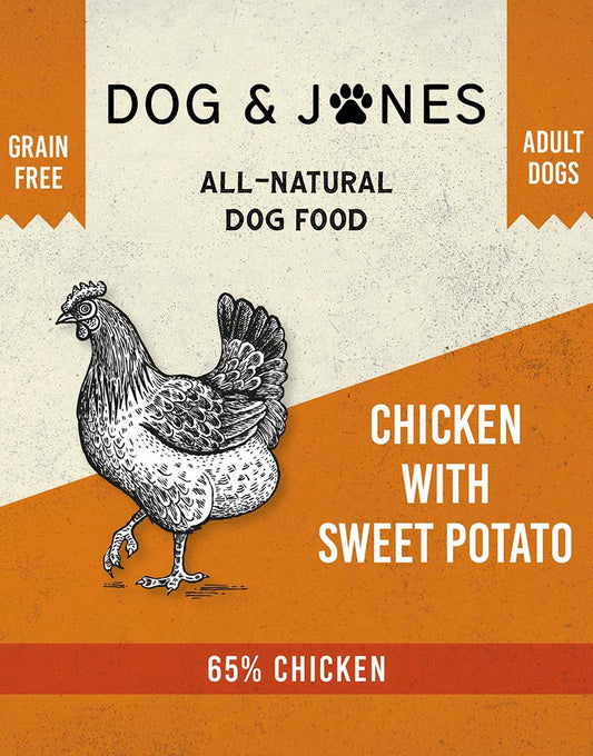 Chicken with Sweet Potato for Adult Dogs