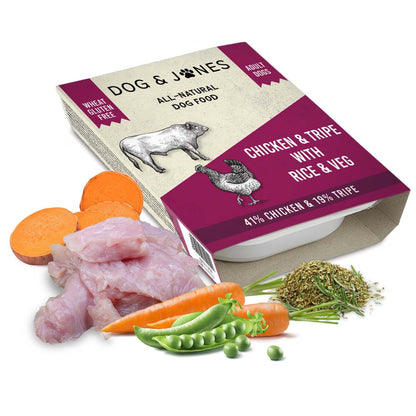 Chicken & Tripe with Rice & Veg for Adult Dogs