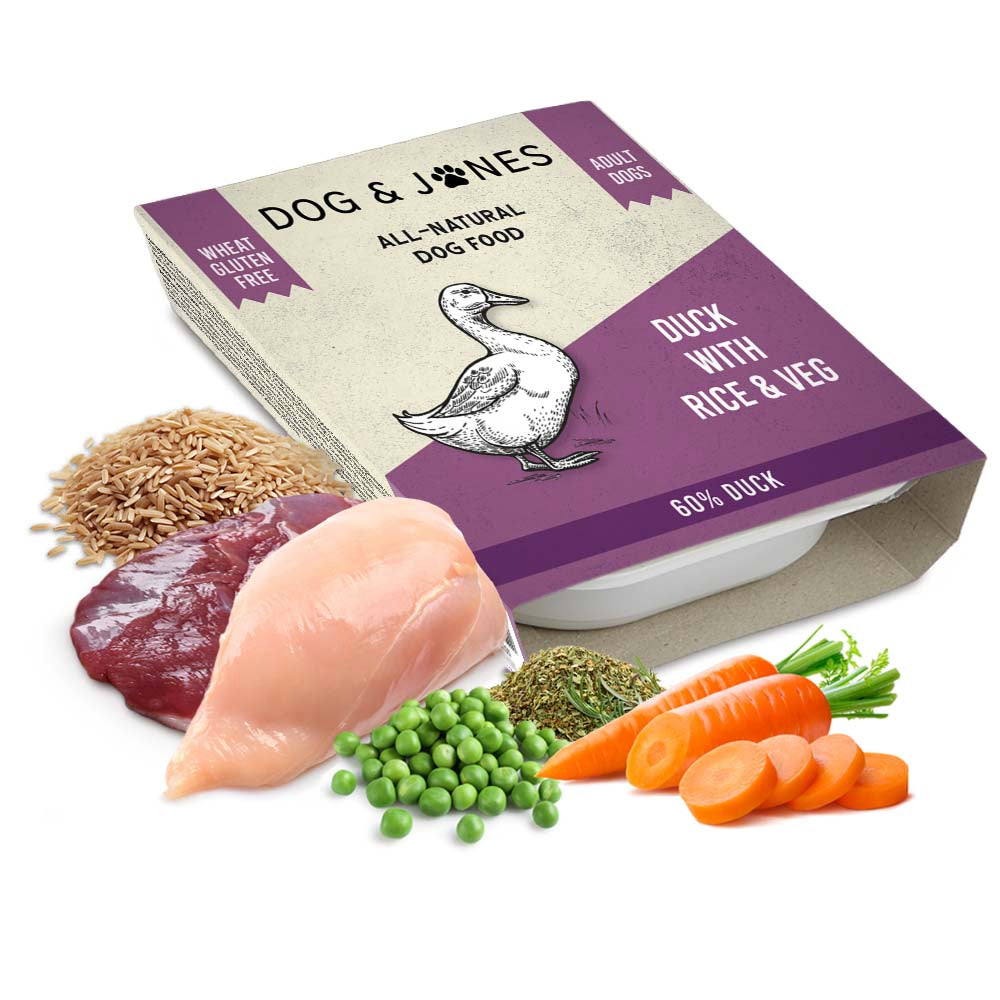 Duck with Rice & Veg for Adult Dogs