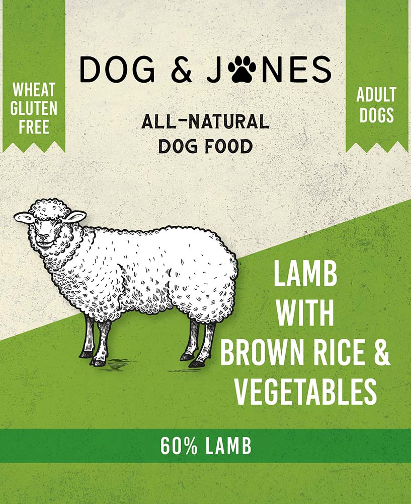 Lamb with Rice & Veg for Adult Dogs