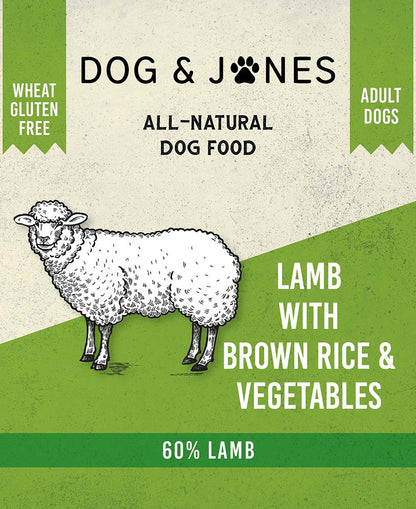 Lamb with Rice & Veg for Adult Dogs