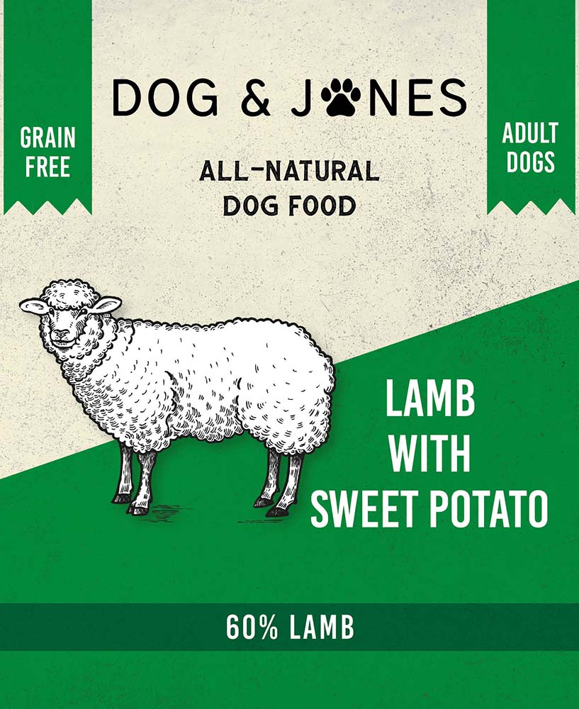 Lamb with Sweet Potato for Adult Dogs