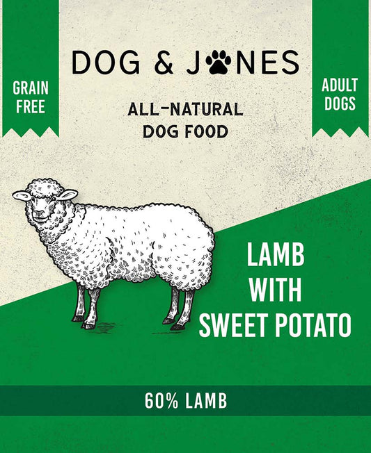 Lamb with Sweet Potato for Adult Dogs