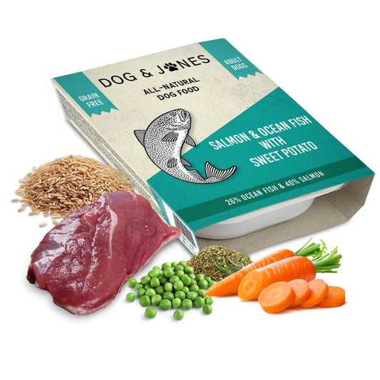 Salmon & Ocean Fish with Sweet Potato for Adult Dogs