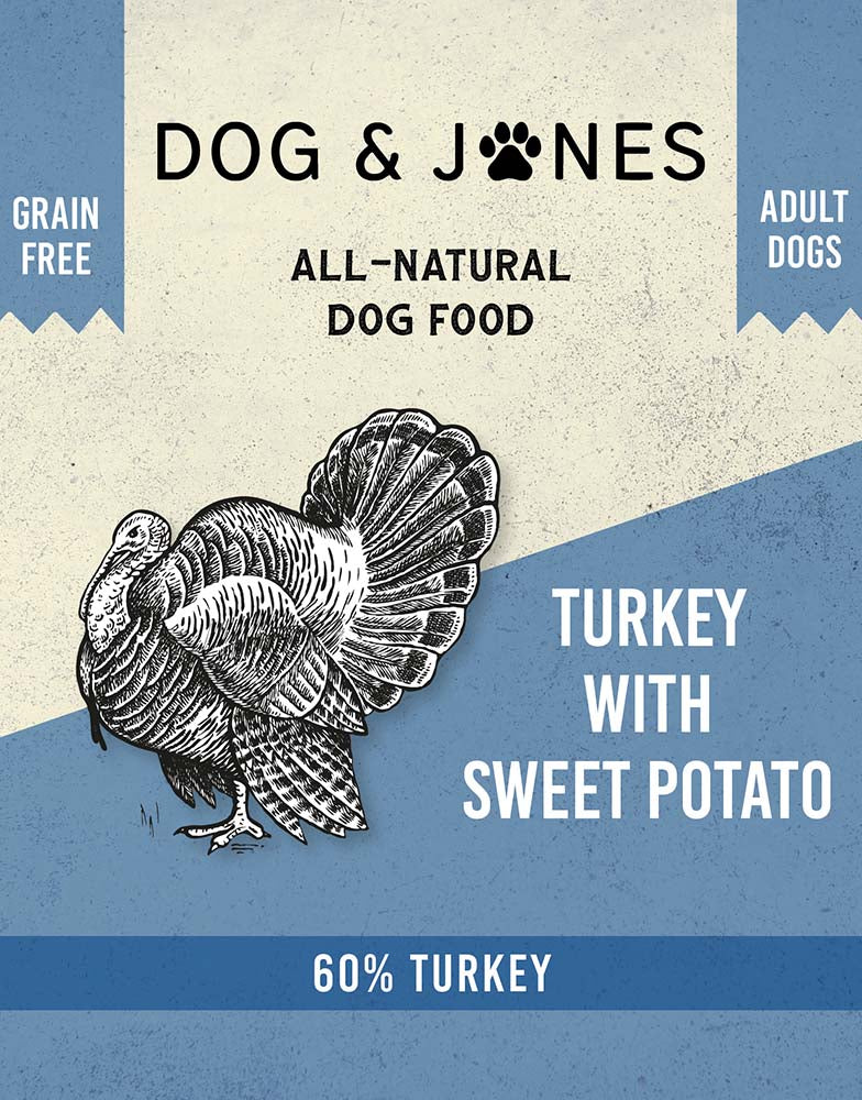 Turkey with Sweet Potato for Adult Dogs