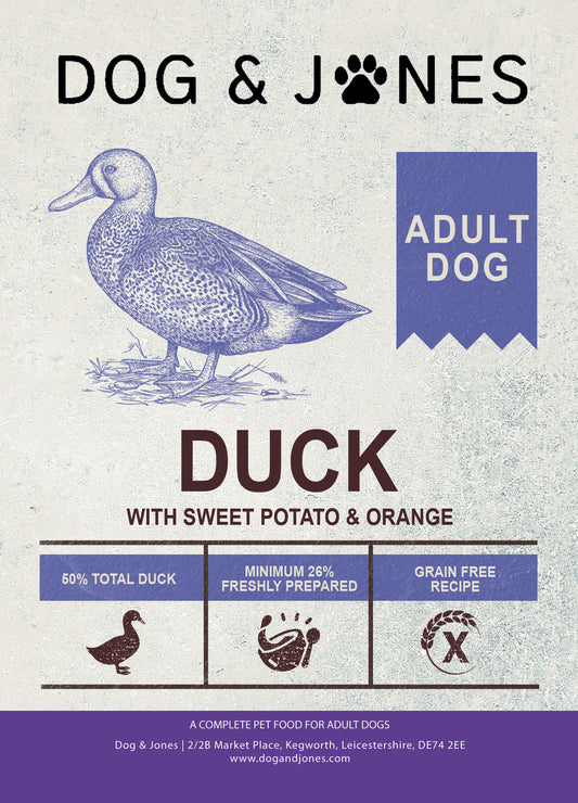 Dog & Jones Grain Free Duck For Adult Dogs