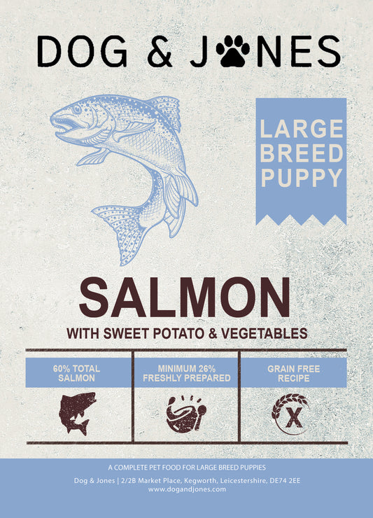 Dog & Jones Grain Free Large Breed Salmon For Puppies
