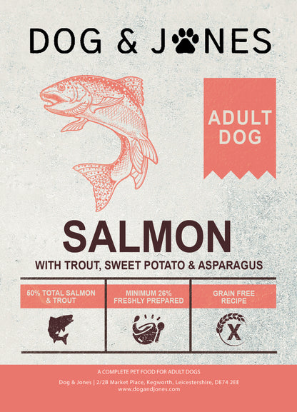 Dog & Jones Grain Free Salmon For Adult Dogs