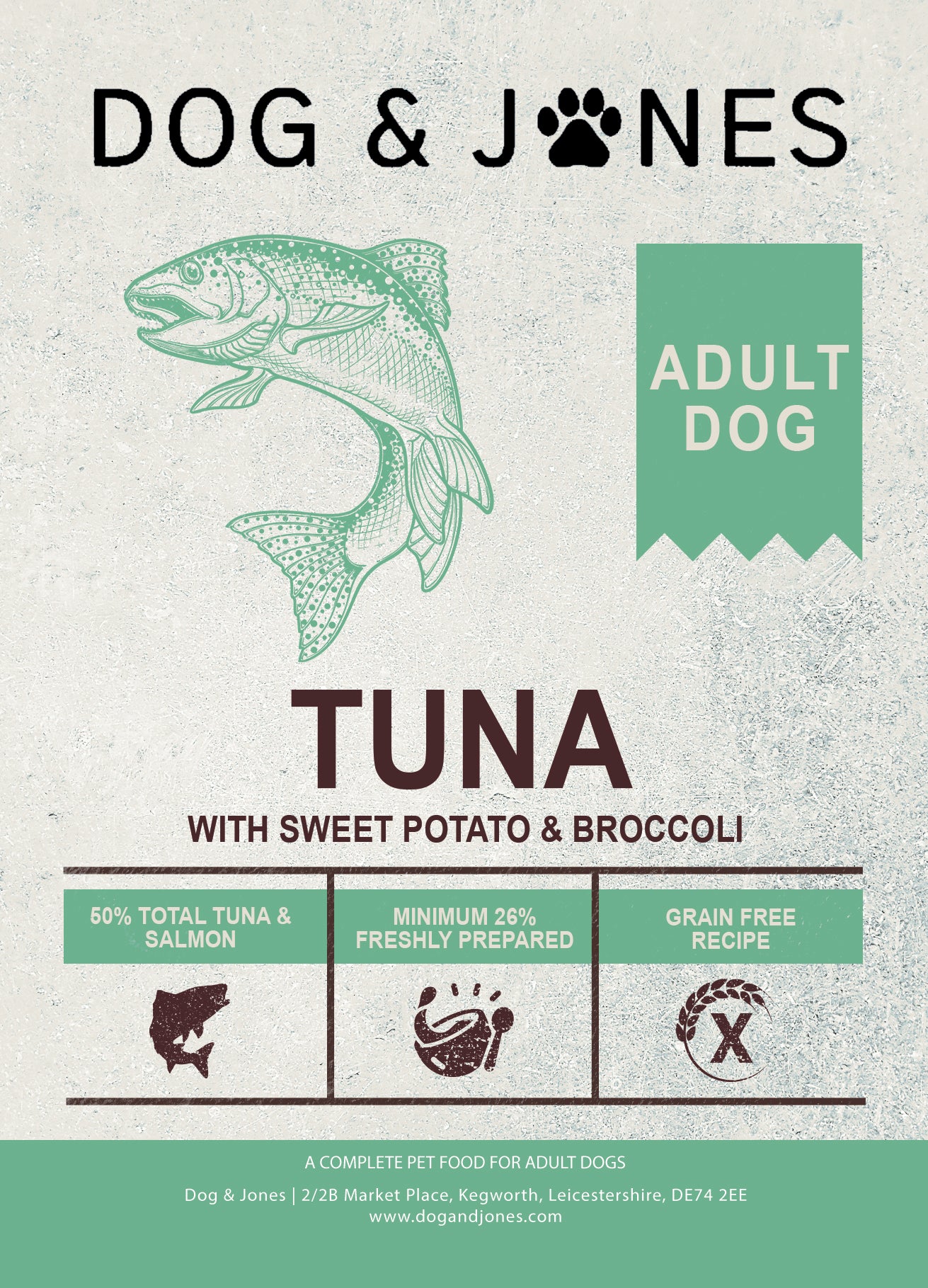 Dog & Jones Grain Free Tuna For Adult Dogs
