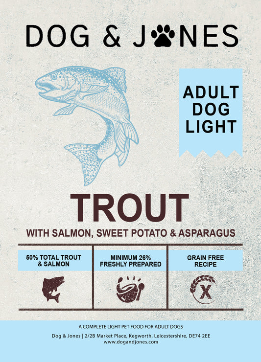 Dog & Jones Grain Free Light Trout For Adult Dogs
