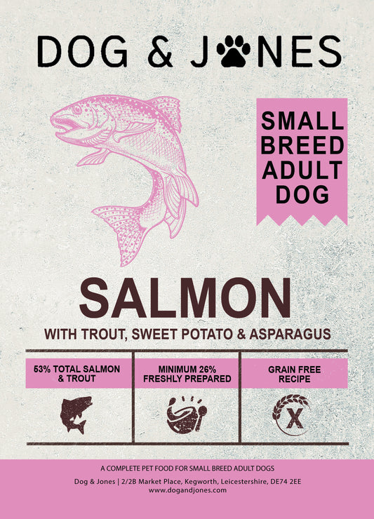 Dog & Jones Grain Free Small Breed Salmon For Adult Dogs