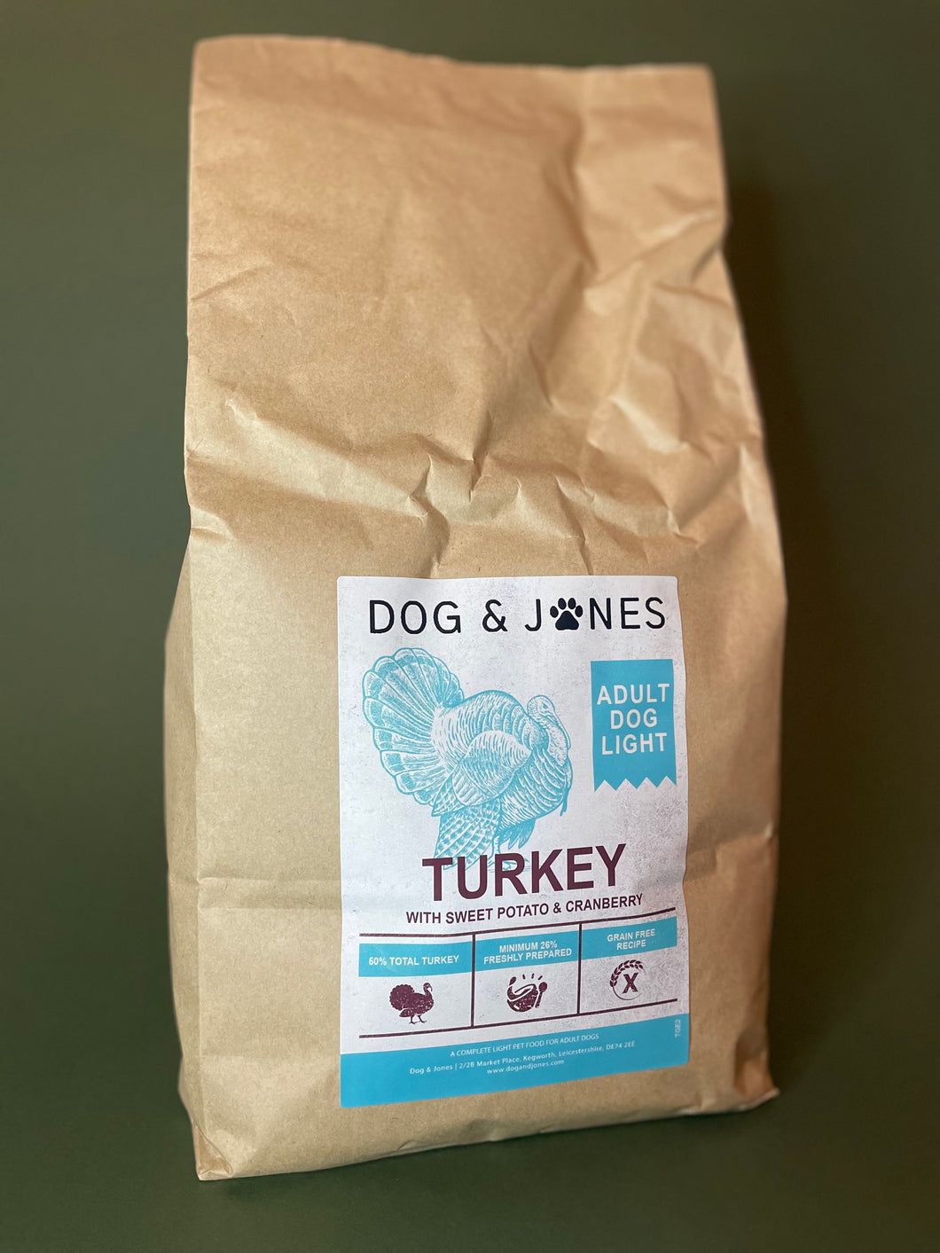 Dog & Jones Grain Free Light Turkey For Adult Dogs