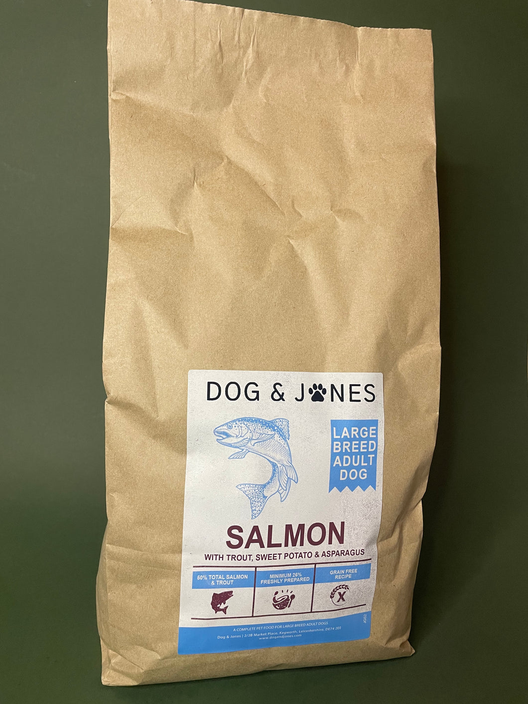 Dog & Jones Grain Free Large Breed Salmon For Adult Dogs
