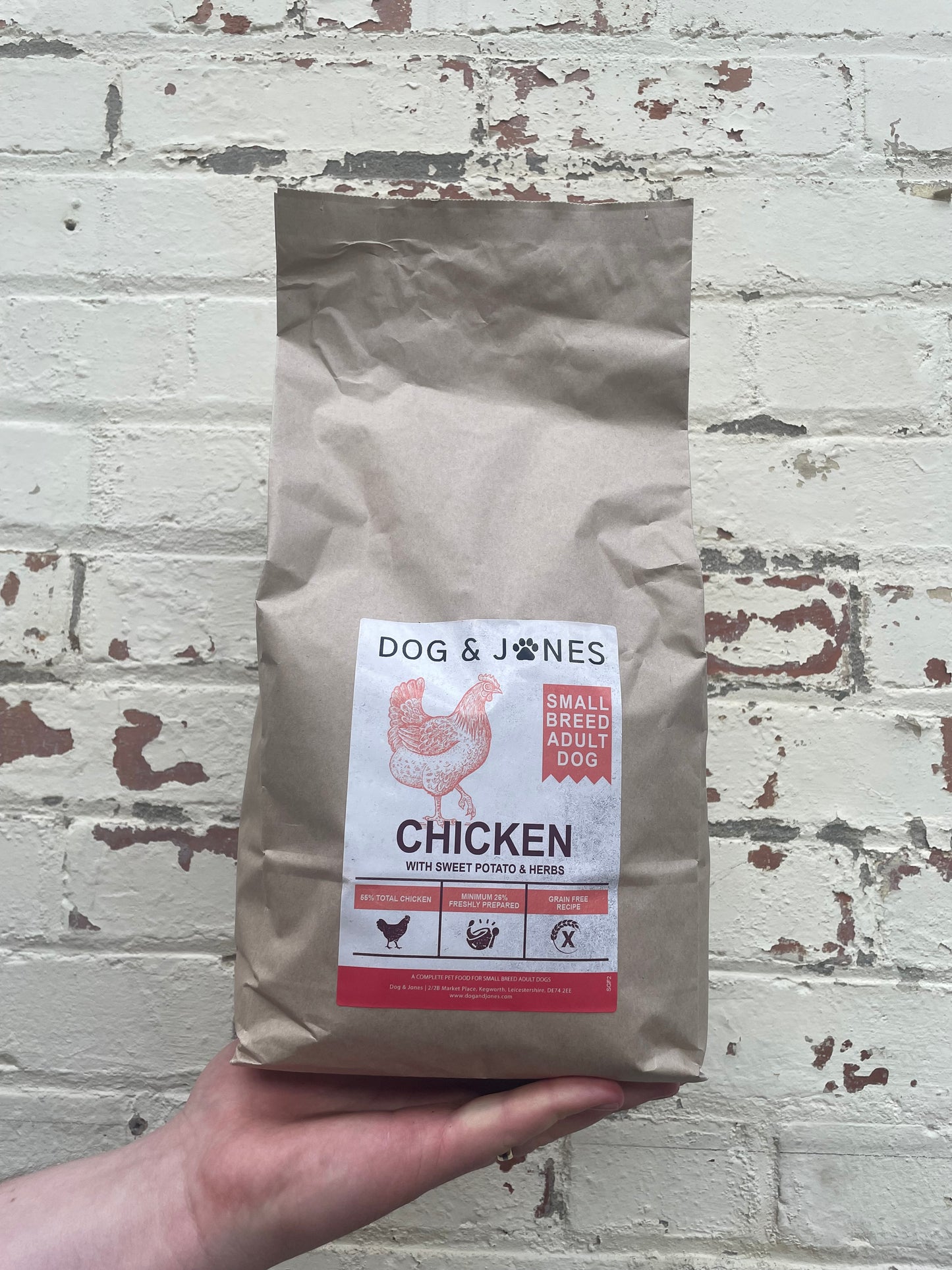 Dog & Jones Grain Free Small Breed Chicken For Adult Dogs