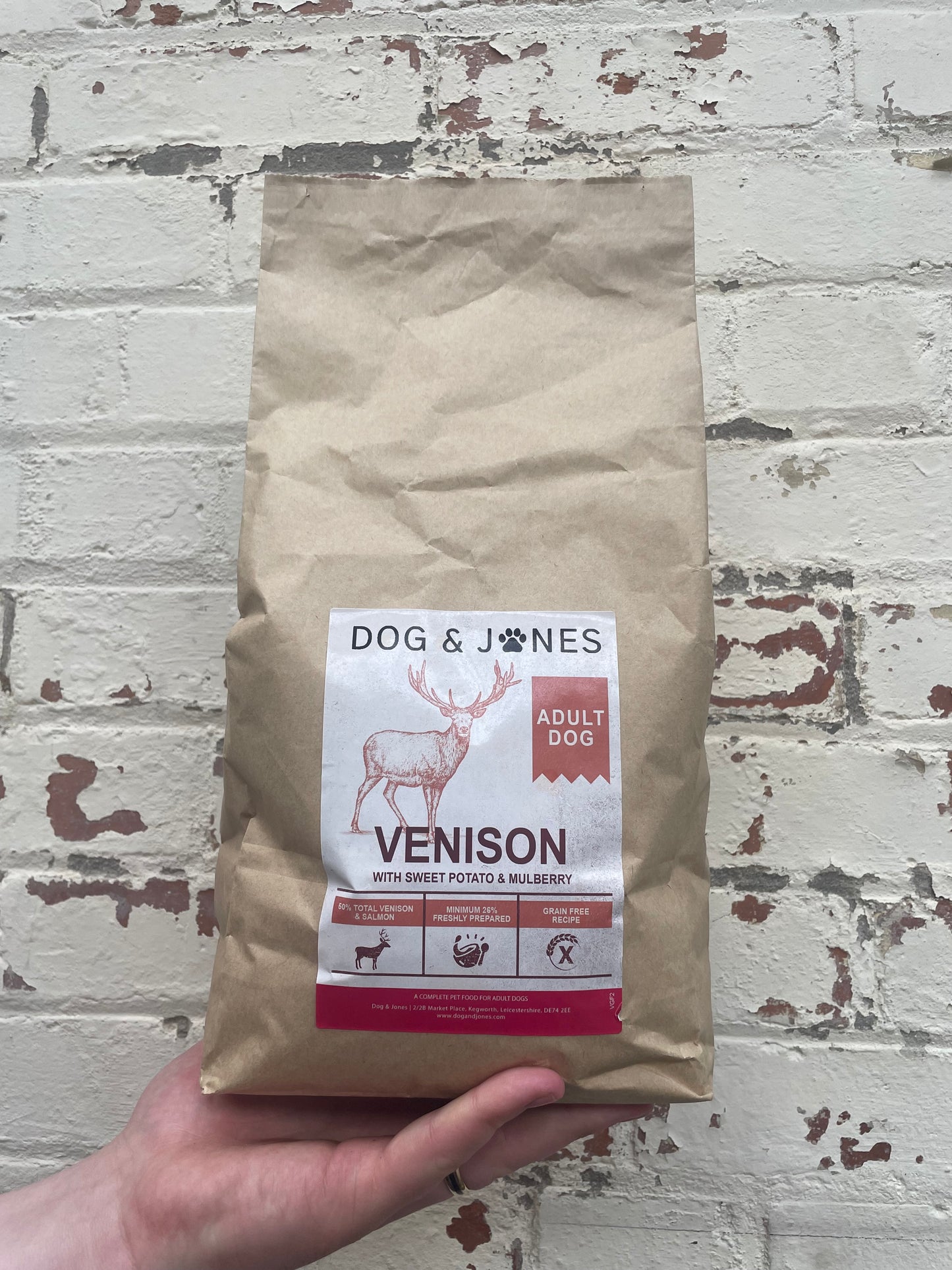 Dog & Jones Grain Free Venison For Adult Dogs