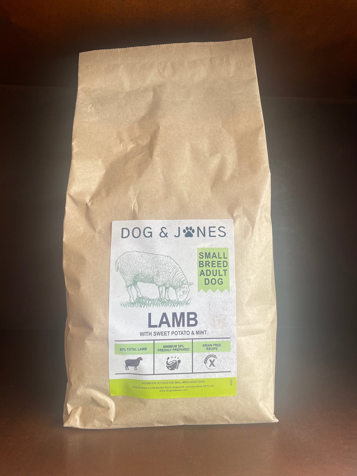 Dog & Jones Grain Free Small Breed Lamb For Adult Dogs