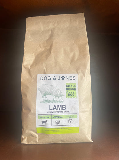 Dog & Jones Grain Free Small Breed Lamb For Adult Dogs