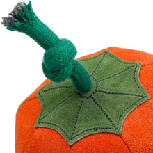 Load image into Gallery viewer, Green &amp; Wilds Patch the Pumpkin Eco Dog Toy
