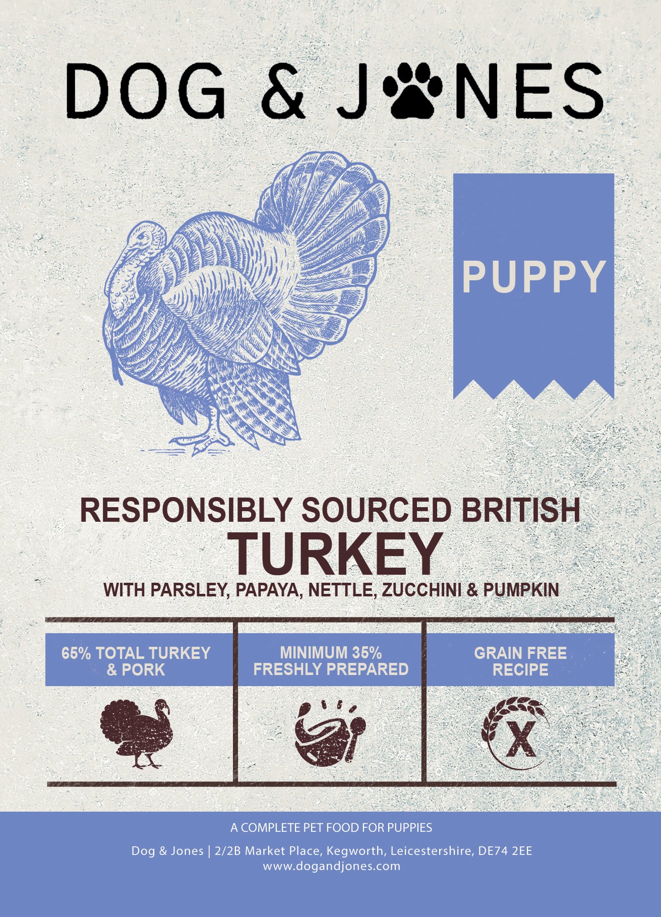 Dog & Jones Superfood British Turkey For Puppies