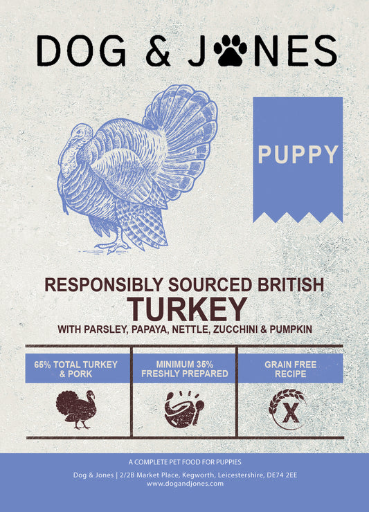Dog & Jones Superfood British Turkey For Puppies