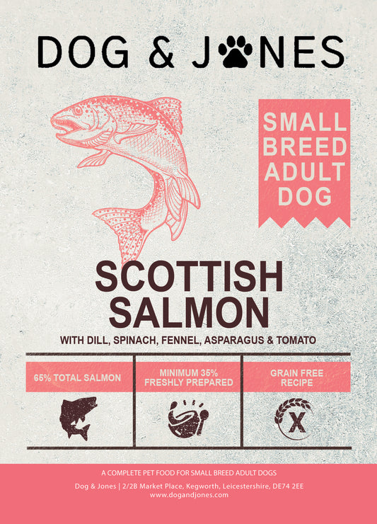 Dog & Jones Superfood Small Breed Scottish Salmon For Adult Dogs