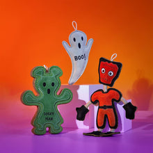 Load image into Gallery viewer, Green &amp; Wilds Boo Hoo Ghost Eco Dog Toy
