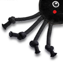 Load image into Gallery viewer, Green &amp; Wilds Fangus the Spider Eco Dog Toy
