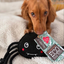 Load image into Gallery viewer, Green &amp; Wilds Fangus the Spider Eco Dog Toy
