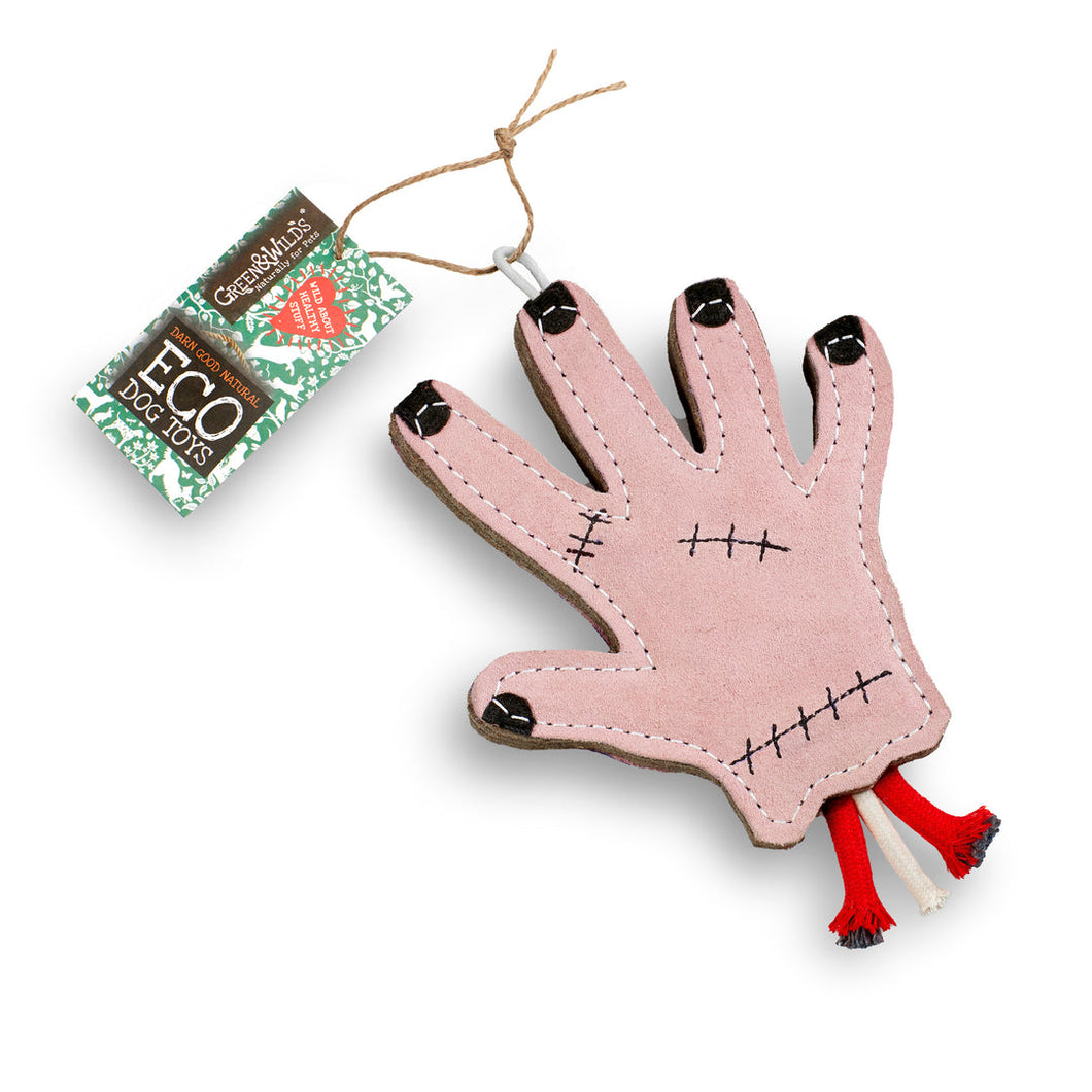Green & Wilds The Hand Eco Dog Toy