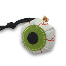 Load image into Gallery viewer, Green &amp; Wilds Eye-m watching you Eco Dog Toy
